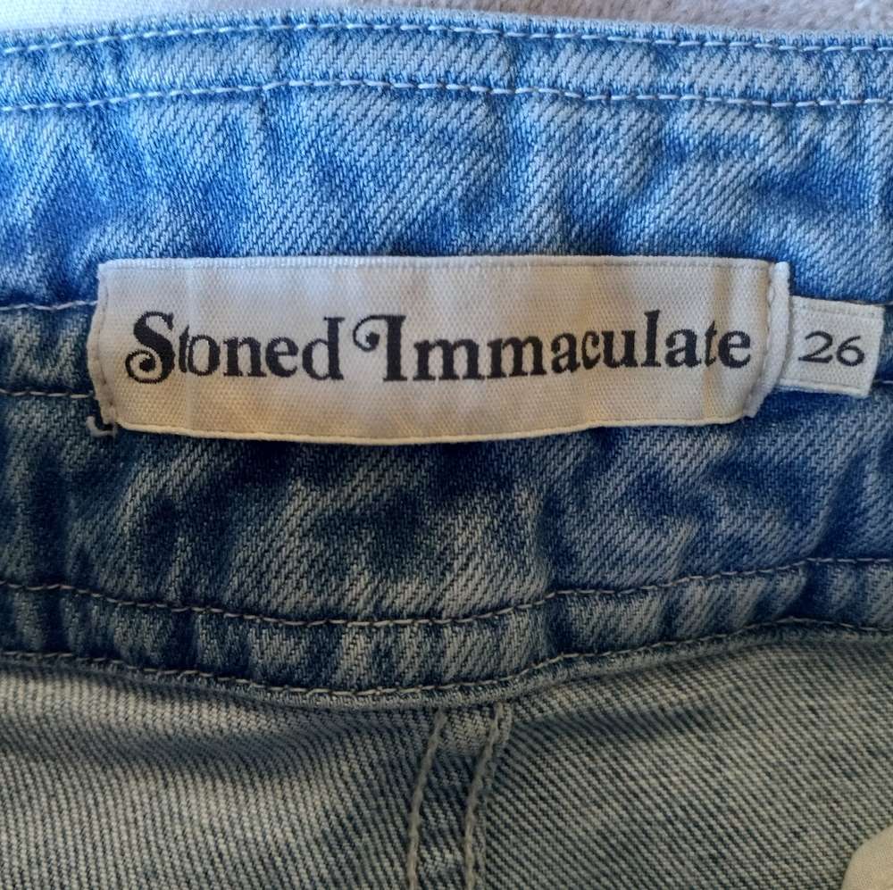 Stoned Immaculate Light Blue Women Jeans - Picture 10 of 13